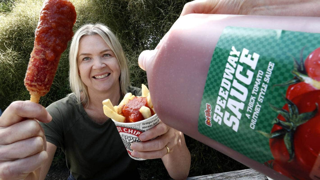 Speedway Sauce, all the taste, without the dirt!
