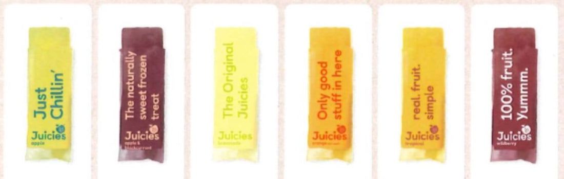 Juicies Nutritional Panel and Ingredient List