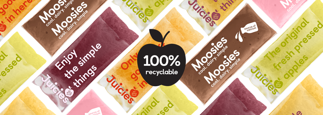 Is Juicies & Moosies packaging recyclable?